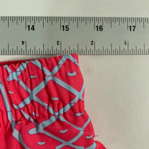 Brooklyn Cloth M Mens Pineapple Hawaiian Shirt Volley Swim Trunk Pink - Picture 9 of 12